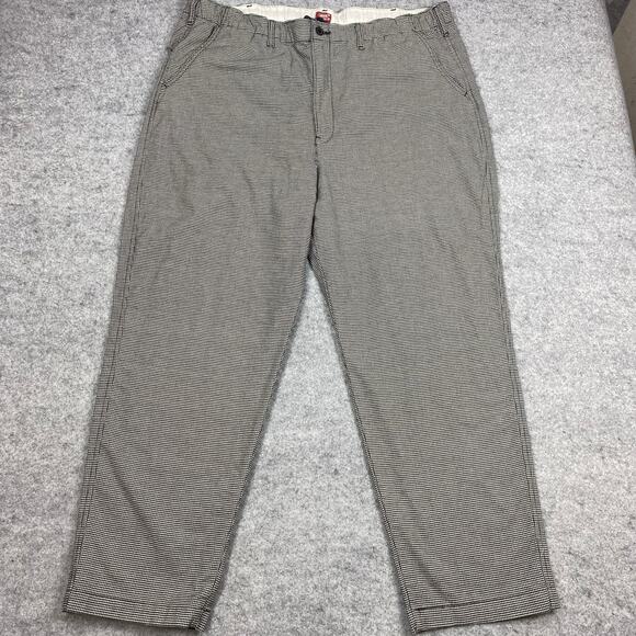 Levi’s pants‎ mens 40x30 hounds tooth Trouser chinos dress pants Drawstring - Picture 1 of 13